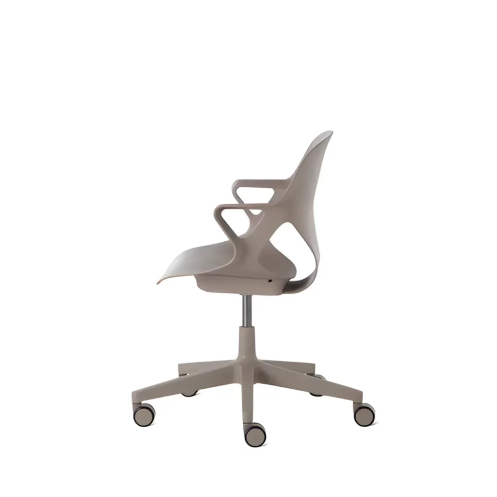 fixed arms ergonomic desk chair