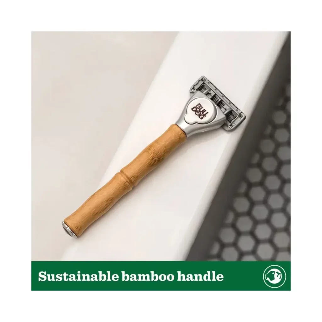 mens bamboo handle razor